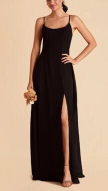 NWT Birdy Grey Amy Chiffon Dress Black Size, XS